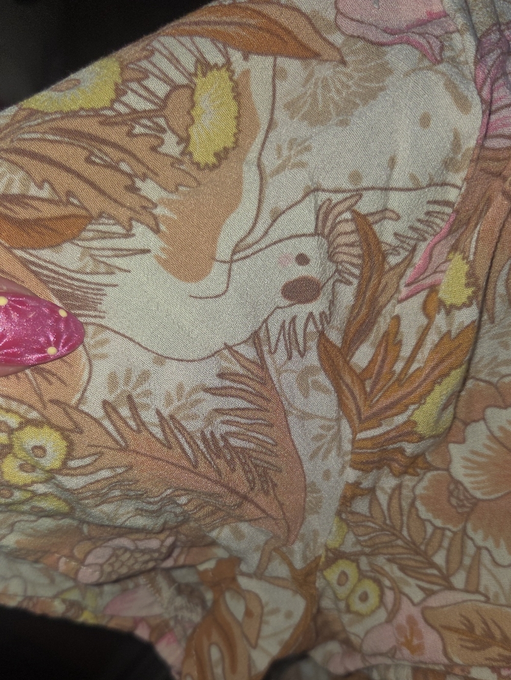 Spell & the Gypsy Jungle Mini Dress in Cream Women XL - Picture 4 of 9